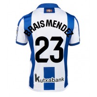 Real Sociedad Brais Mendez #23 Hjemmedrakt 2024-25 Kortermet